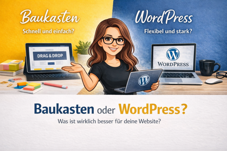 Baukasten oder Wordpress - was ist besser?